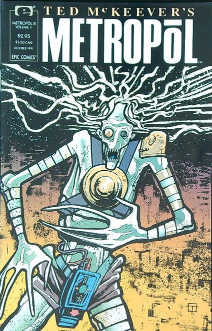 Ted McKeever's Metropol 8/November 1991 - copertina