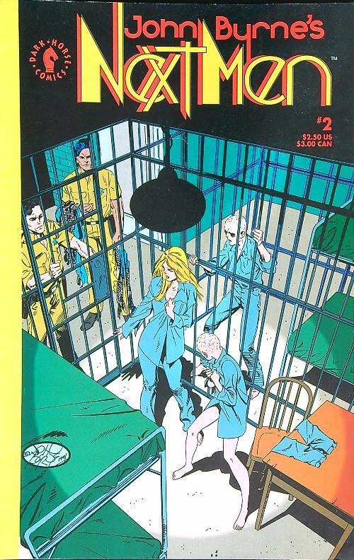 John Byrnès Next Men 2/March 1992 - copertina