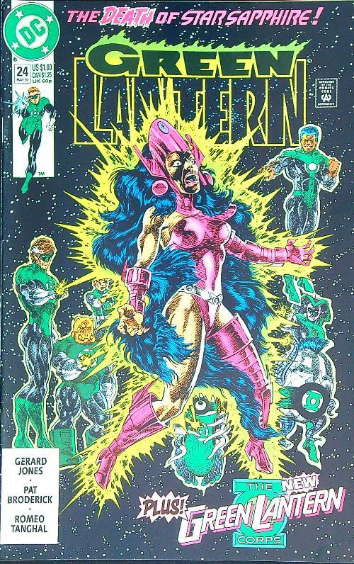 Green Lantern 24/May 1992 - copertina
