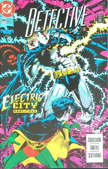 Detective comics 644/May 1992 - copertina