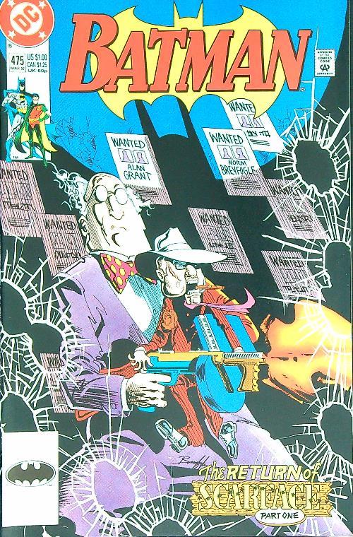Batman 475/March 1992 - copertina