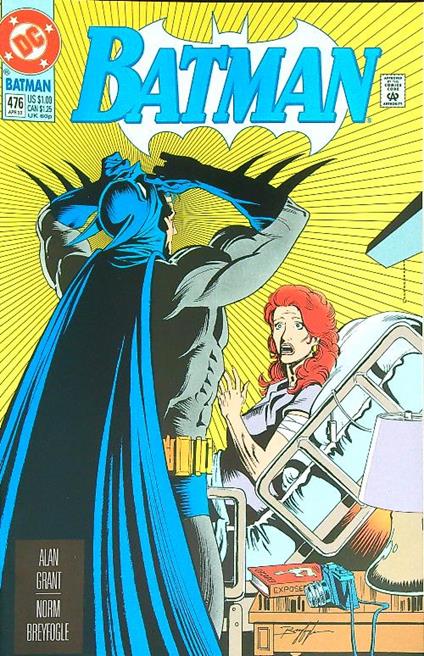 Batman 476/April 1992 - copertina