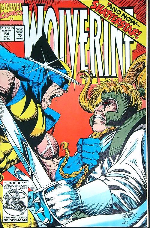 Wolverine 54/May 1992 - copertina