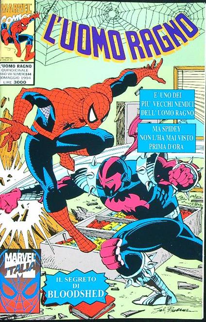 L' uomo ragno 144/30 maggio 1994 - copertina