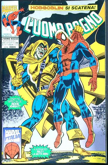 L' uomo ragno 152/30 settembre 1994 - copertina