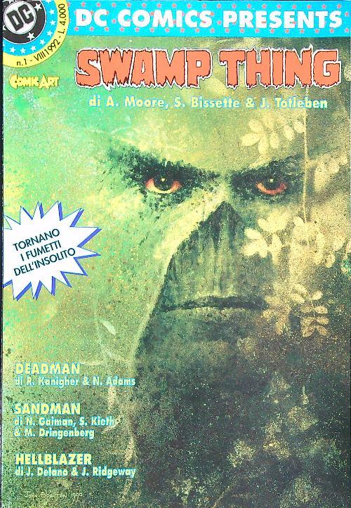 DC Comics Presents: Swamp Thing 1 - copertina