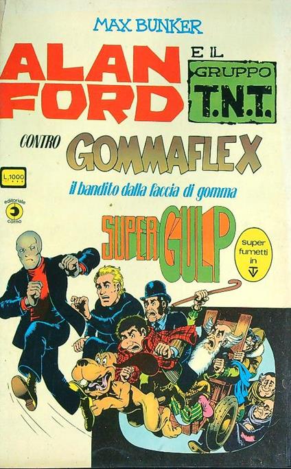 Super fumetti 5/Aprile 1977 Alan Ford - Max Bunker - copertina