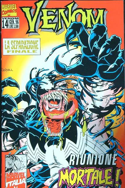 Venom 14/gennaio 1996 - copertina
