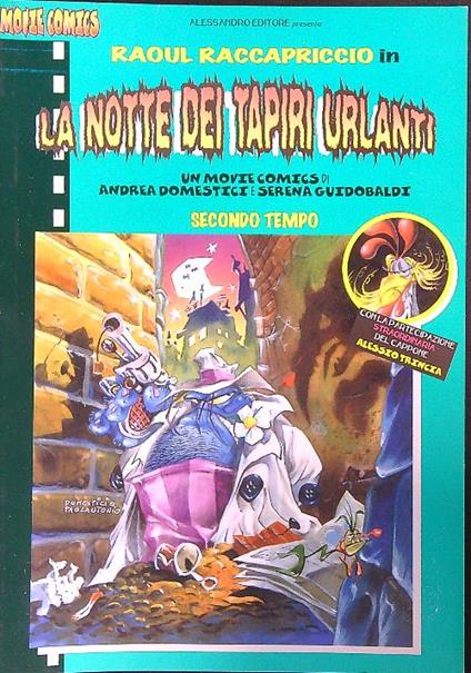 La notte dei tapiri urlanti. Secondo tempo - copertina