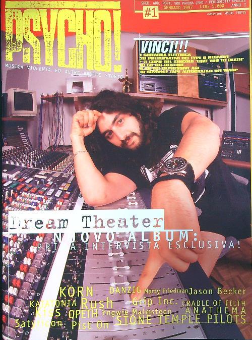 Psycho! 1 gennaio 97 - copertina
