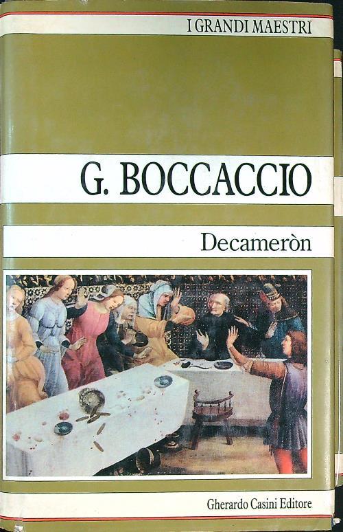 Decameron - copertina