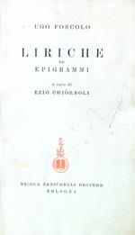 Liriche ed epigrammi