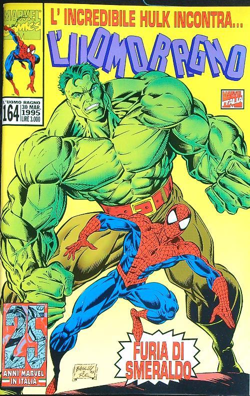 L' uomo ragno 164/ 30 marzo 1995 - copertina