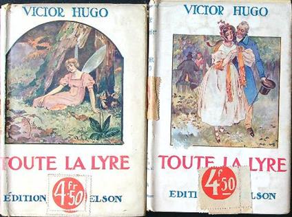 Toute la lyre 2 tomes - Victor Hugo - copertina