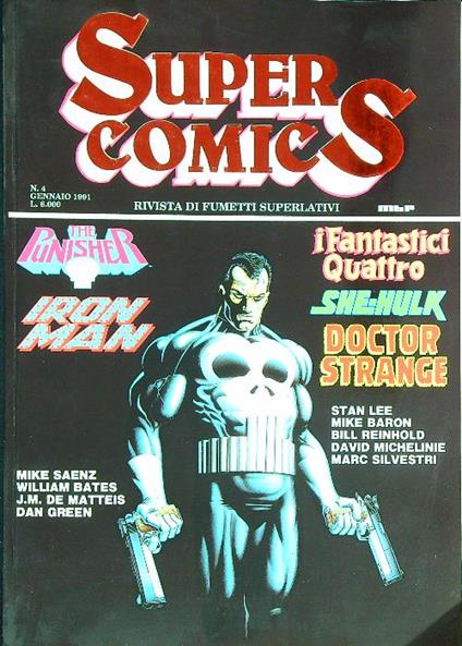 Super Comics 4/Gennaio 1991 - copertina