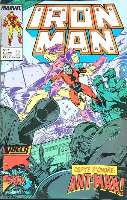 Iron Man 17/giugno 1990 - copertina