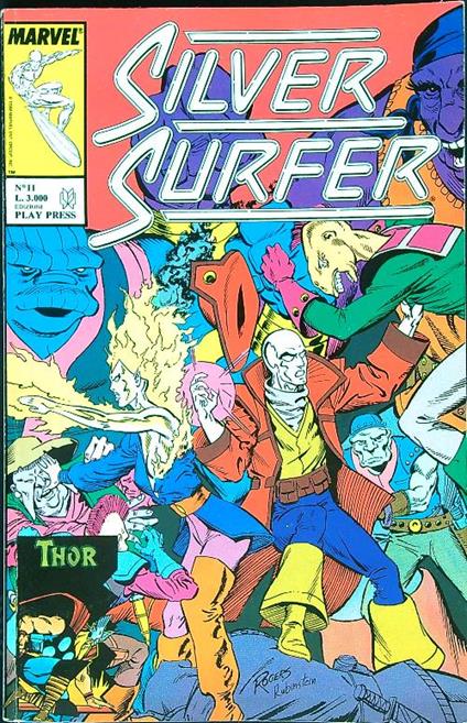 Silver Surfer 11/agosto 1990 - copertina