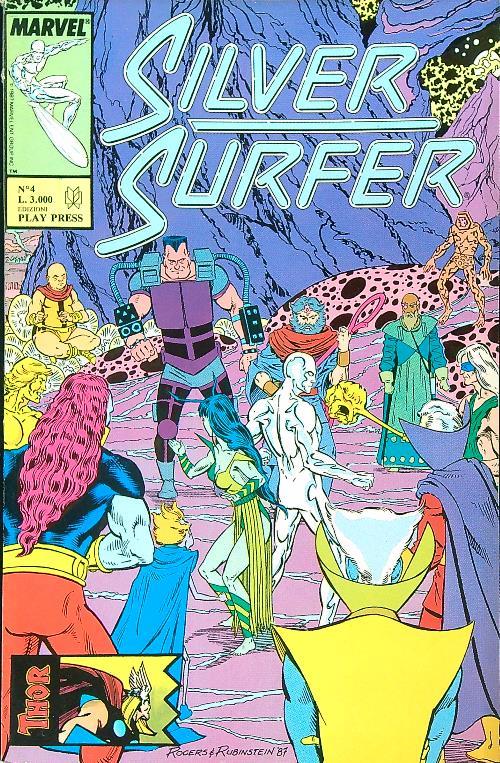 Silver Surfer 4/gennaio 1990 - copertina