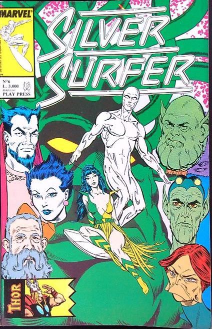 Silver Surfer 6/marzo 1990 - copertina
