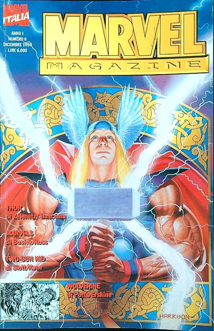 Marvel Magazine 6/dicembre 1994 - copertina
