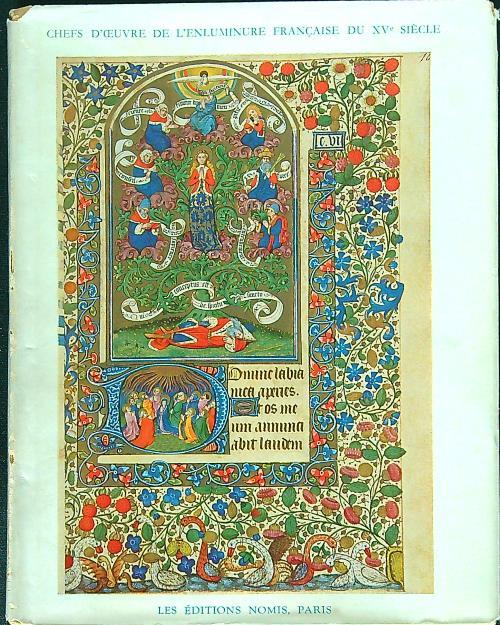 Chefs-d'oeuvre de l'enluminure francais du 15 siecle - copertina