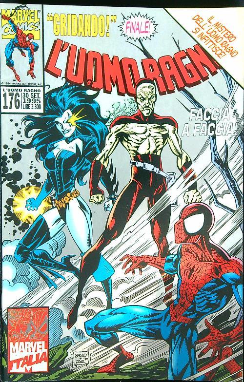 L' uomo ragno 176/ 30 settembre 1995 - copertina