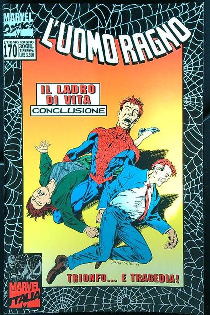 L' uomo ragno 170/ 30 giugno 1995 - copertina