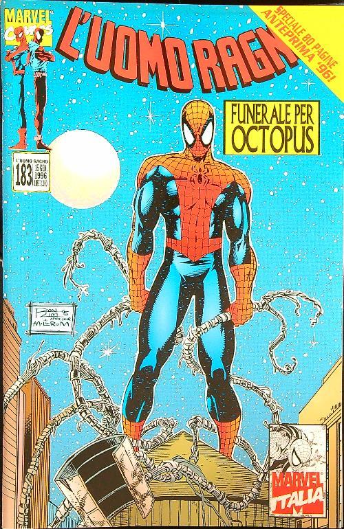 L' uomo ragno 183/ 15 gennaio 1996 - copertina