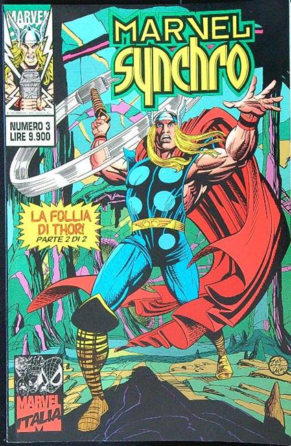 Marvel Synchro 3/Thor - copertina