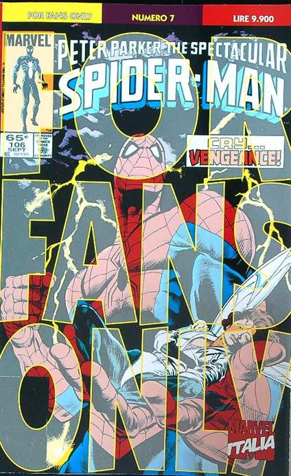 For fans only numero 7 - copertina