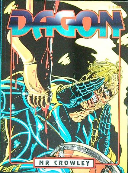 Dagon 4/ Mr Crowley - copertina