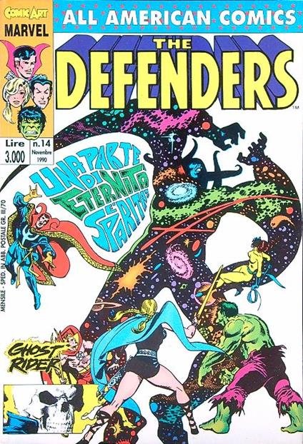 All American Comics 14/ Novembre 1990 - copertina