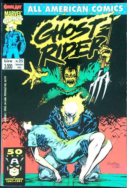 All American Comics 25/ Settembre 1991 - copertina