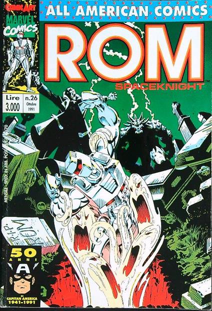 All American Comics 26/ Ottobre 1991 - copertina