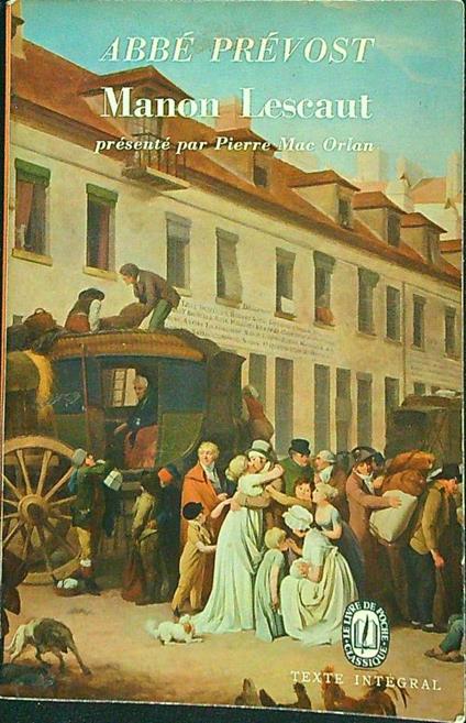 Manon Lescaut - Abbé Pierre - copertina