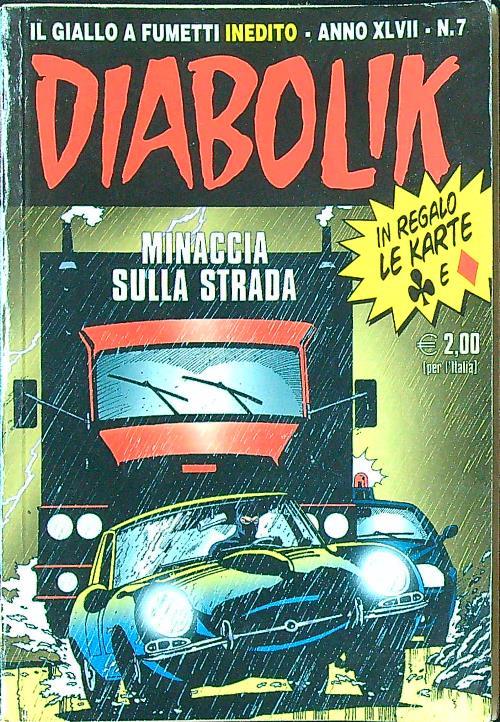 Diabolik n. 7/2008 - Minaccia sulla strada