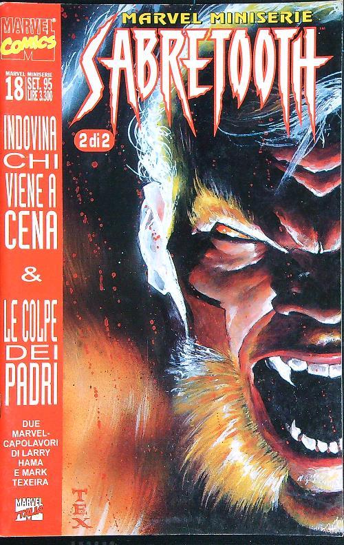 Marvel miniserie 18/ settembre 1995 - copertina