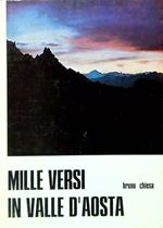 Mille versi in Valle d'Aosta
