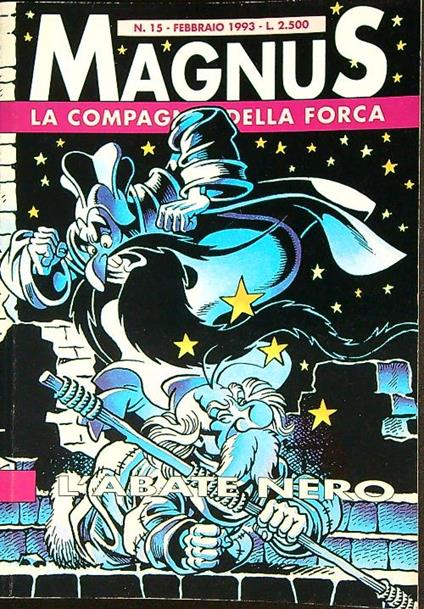 Magnus 15. L'abate nero - copertina