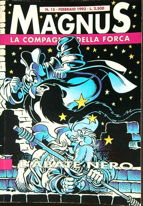 Magnus 15. L'abate nero - copertina