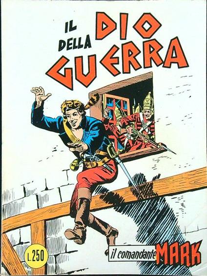 Il comandante Mark n. 24/maggio 1974: Il dio della guerra - copertina