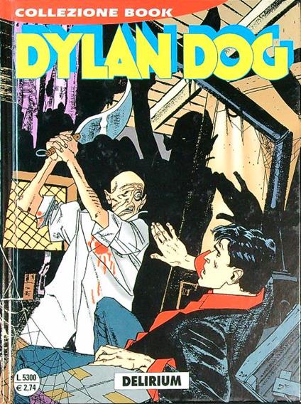 Dylan Dog collezione book n. 54 - Delirium - copertina