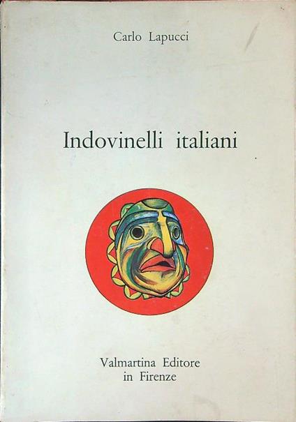 Indovinelli Italiani - Carlo Lapucci - copertina