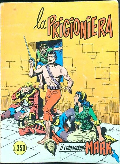 Il comandante Mark n. 47/aprile 1976: La prigioniera - copertina