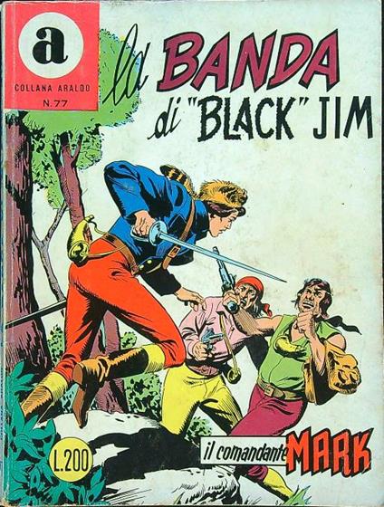 Il comandante Mark: La banda di Black Jim - copertina