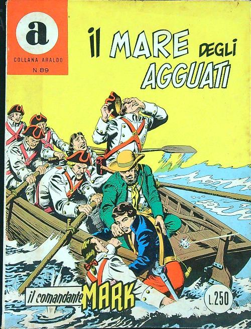 Il comandante Mark: Il mare degli agguati - copertina