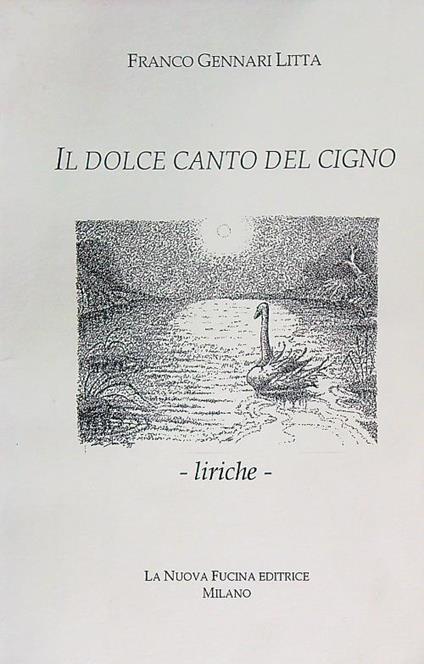 Il dolce canto del cigno - copertina