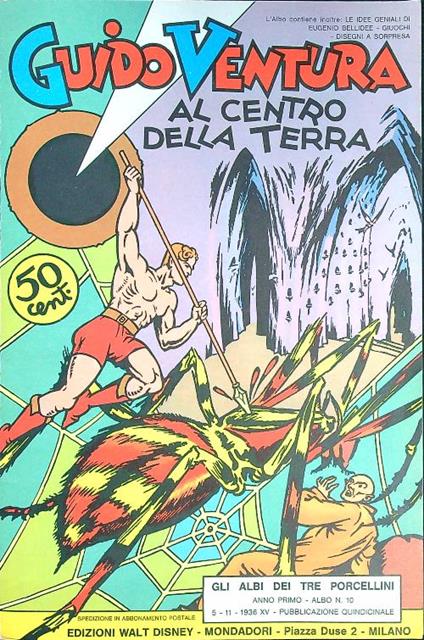 Guido Ventura - Al centro della Terra - copertina