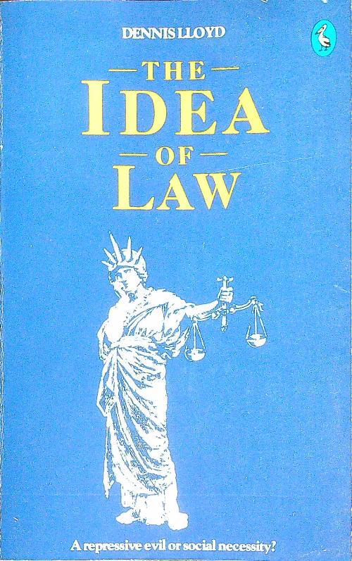 The Idea of Law - copertina