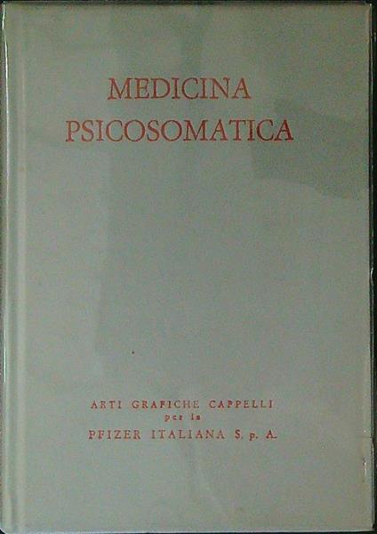 Medicina psicosomatica - copertina
